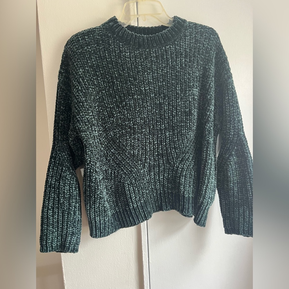 Bershka Dark Green Turtleneck Sweater